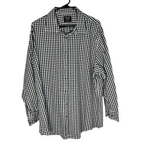 Nordstrom Men's Tech-Smart Traditional Fit Button Up Dress Shirt 18 1/2 34-25